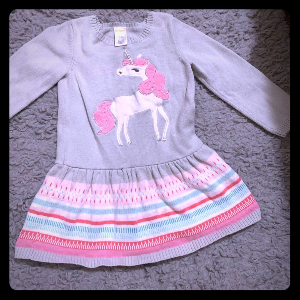 Knitted sweater dress